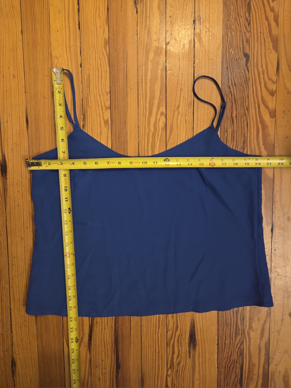 J. Crew Royal Blue Lace Long-Sleeve Blouse with matching blue tank! - Picture 6 of 8